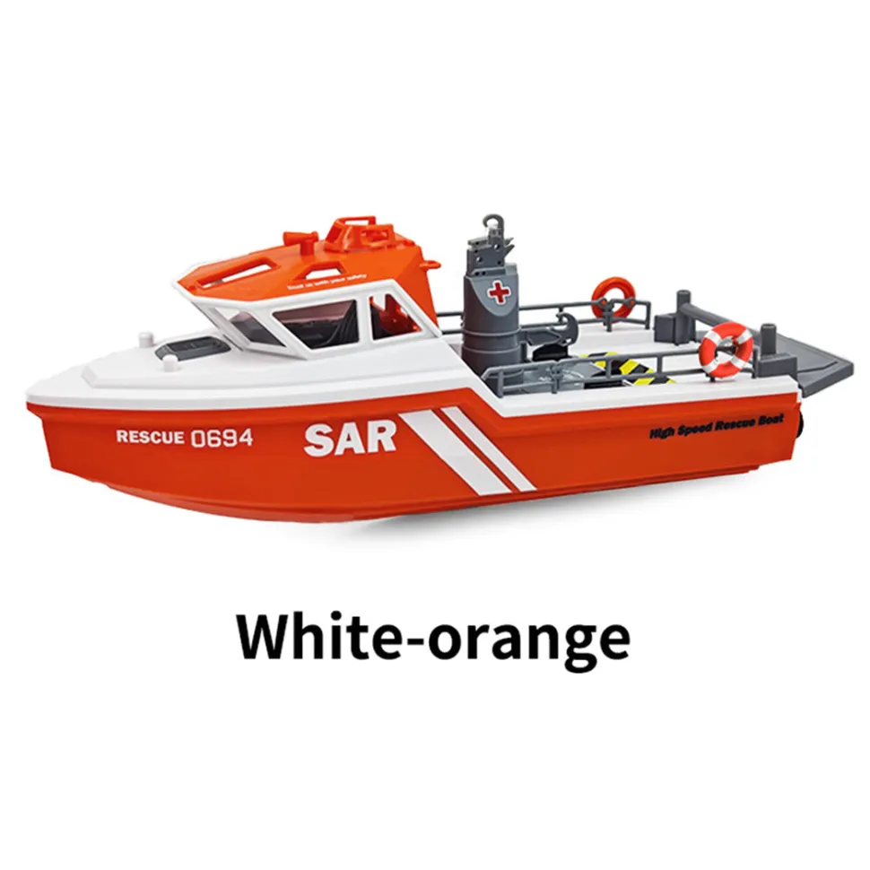1/32 Scale 2.4G 8KM/H RC Rescue Boat Model RTR Version