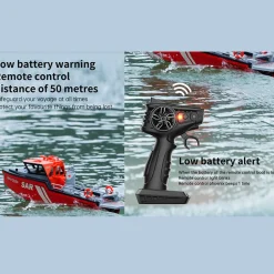 1/32 Scale 2.4G 8KM/H RC Rescue Boat Model RTR Version