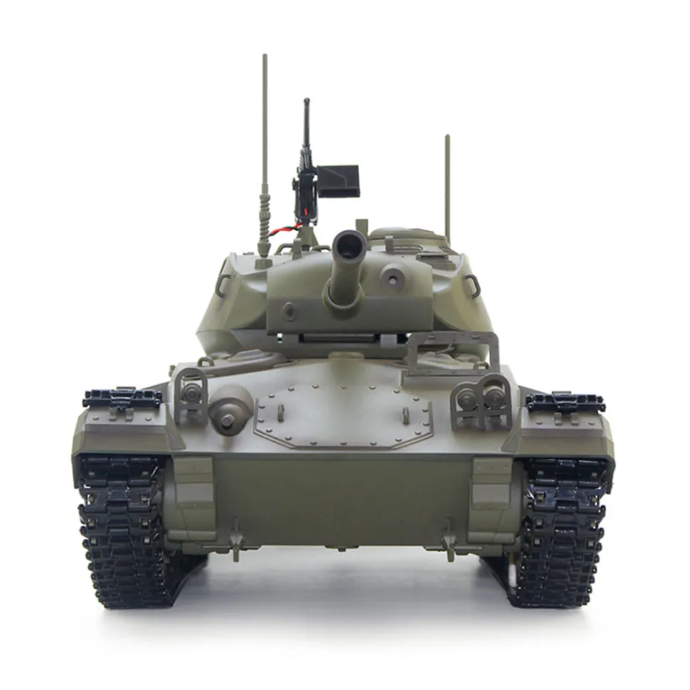 1/16 Scale 2.4G RC US M24 Light Tank Model With Smoke and Sound Effects