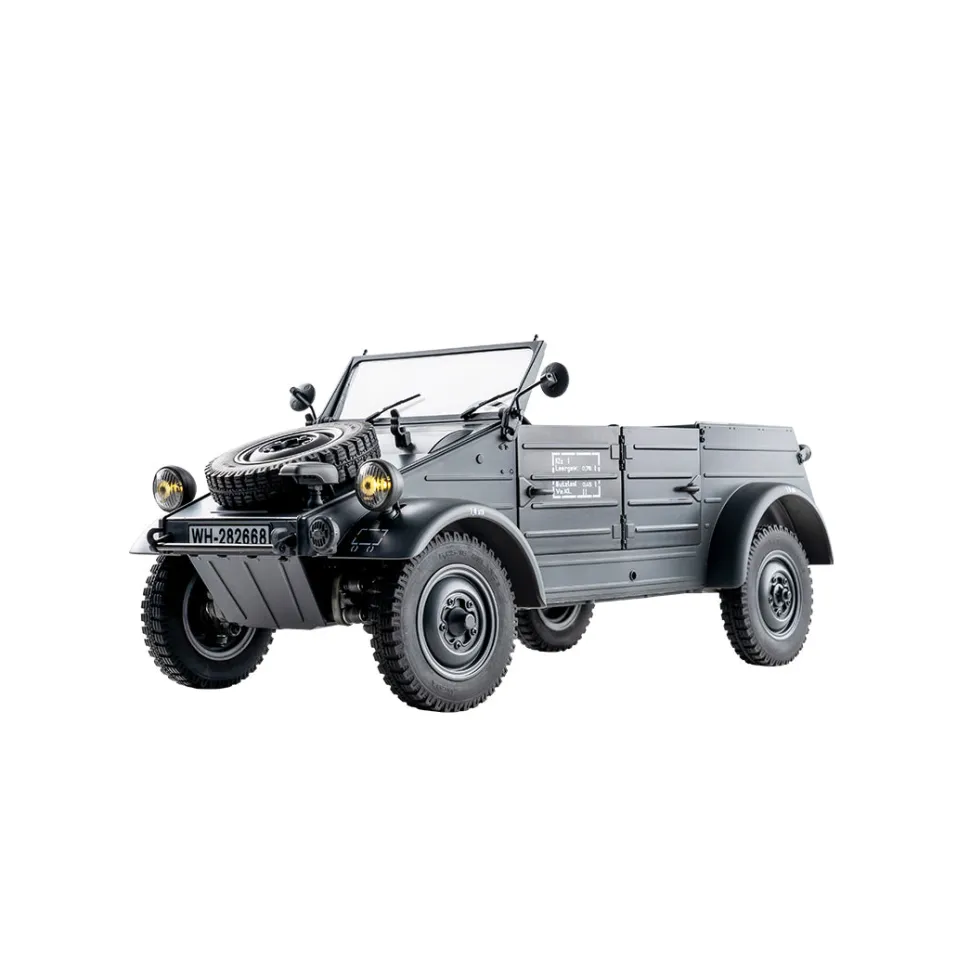 1/12 Scale 2.4G Type 82 RC Barrel Vehicle Model with 4-Wheel Independent Suspension