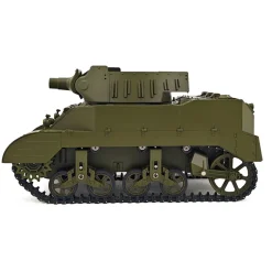 1/16 Scale 2.4G U.S. M8 Self-Propelled Howitzer RC Simulation Tank Model with Sound and Lights, Telescoping Smoke, Dual-Speed Modes