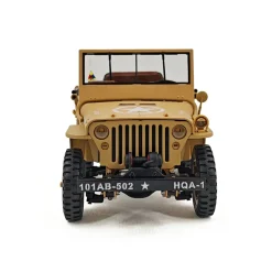 1/14 Scale 2.4G U.S. Willys RC Simulation Off-Road Car Model with Dual-Speed Switching