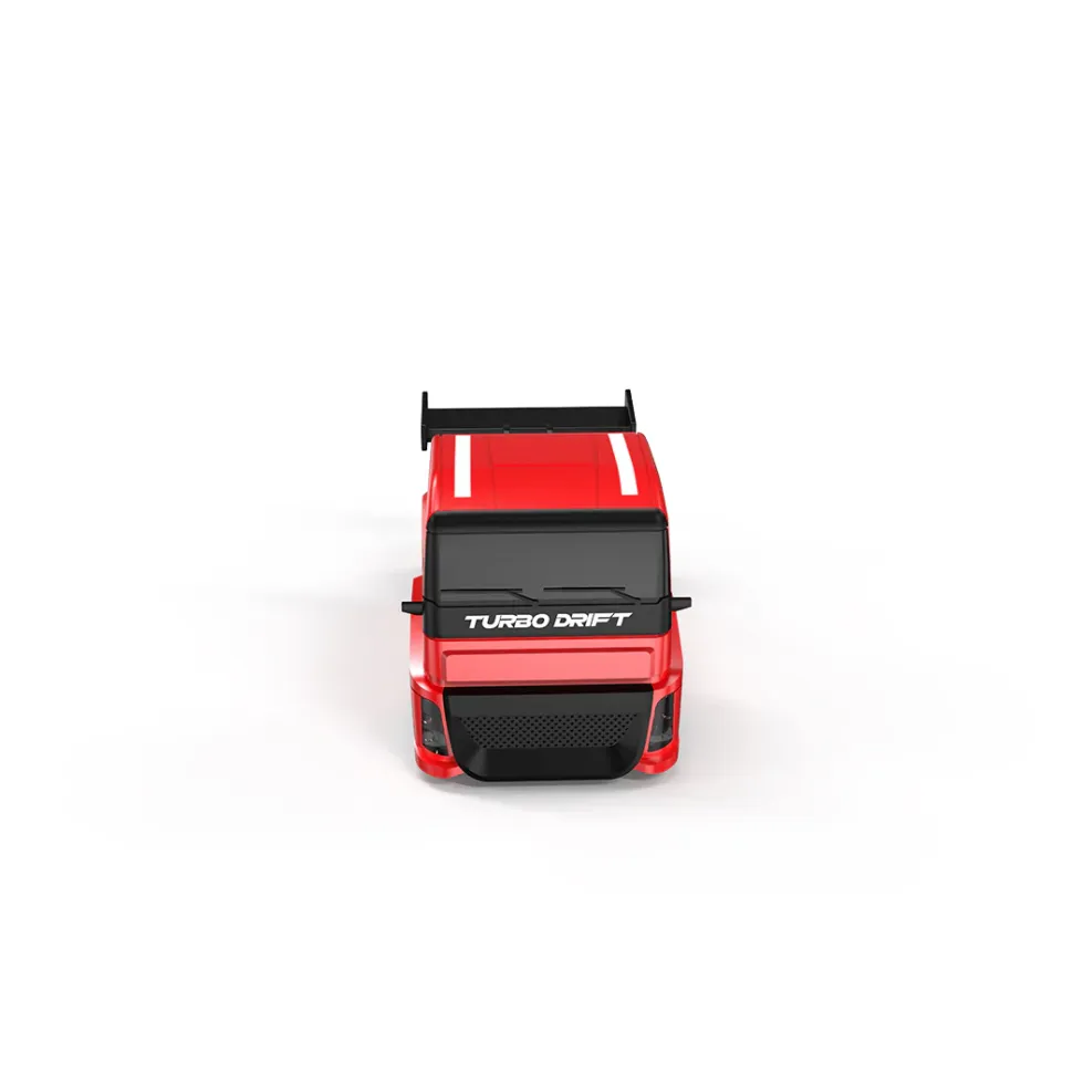 1/87 Scale 2.4G 4WD Full Proportional RC Drift Car with Simulated Brake Calipers, Linked Lights