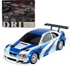1/43 Scale 2.4G 4WD Full-proportion RC Electric Mini Racing Drift Car Model
