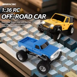 1/36 Scale 2.4G 4WD Proportional RC Off-Road Car – LED Lights, Long Battery Life
