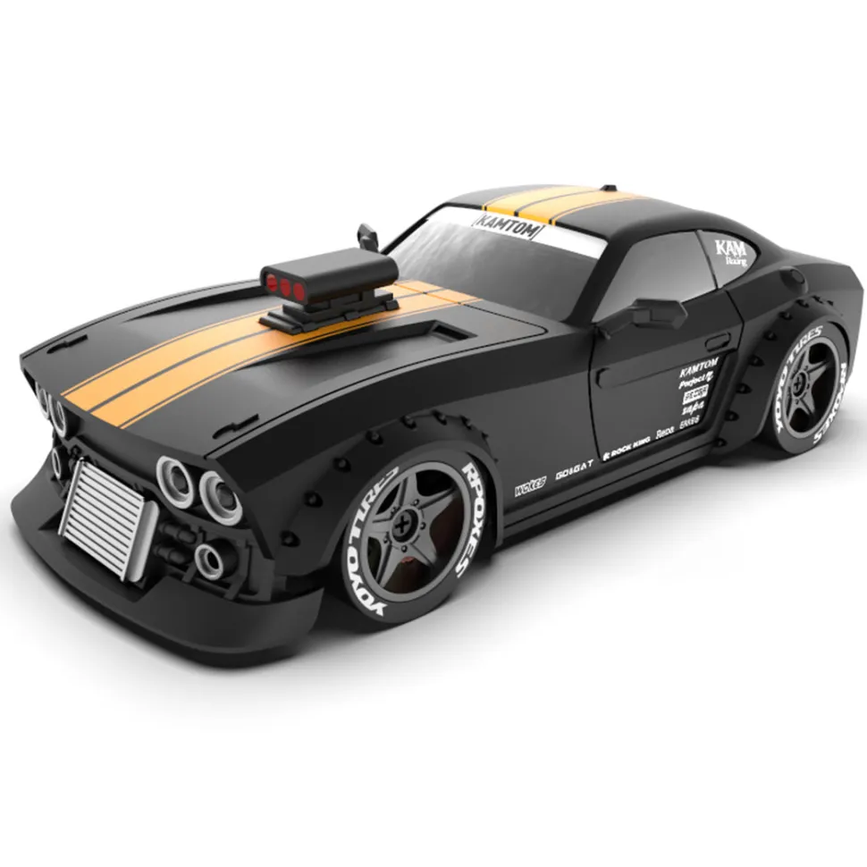 1/32 Scale 2.4G 4WD RC Drift Car with LED Headlights