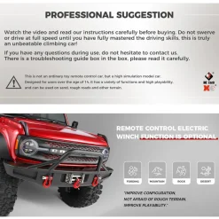 1/10 Scale 2.4G 4WD RC Off-Road Car RTR Version