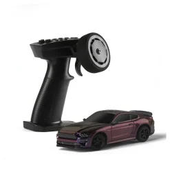 1/43 Scale 4WD RC Drift Car – Full-Proportional Control, Independent Suspension, LED Simulation Lights