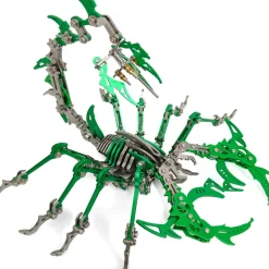 Scorpion 3D Metal Puzzles Kit for Adult Jigsaw Metal Model Mechanical Assembly Craft Puzzle to Build -430 Pieces