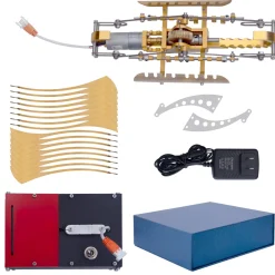 SeaArk Boat Model Kit That Works - Metal Ship Model Kit That Runs - Gear Drive Mechanical Model Boat Kit
