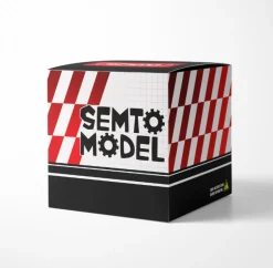 SEMTO ENGINE ST-NF2 7cc SOHC Inline 2 Cylinders 4 Stroke Air Cooled Nitro Engine Model Kit - FS-L200AC