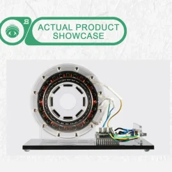 Shaftless Pump-Push Inner-Rotor Motor Model, High-Tech Teaching Demo Device