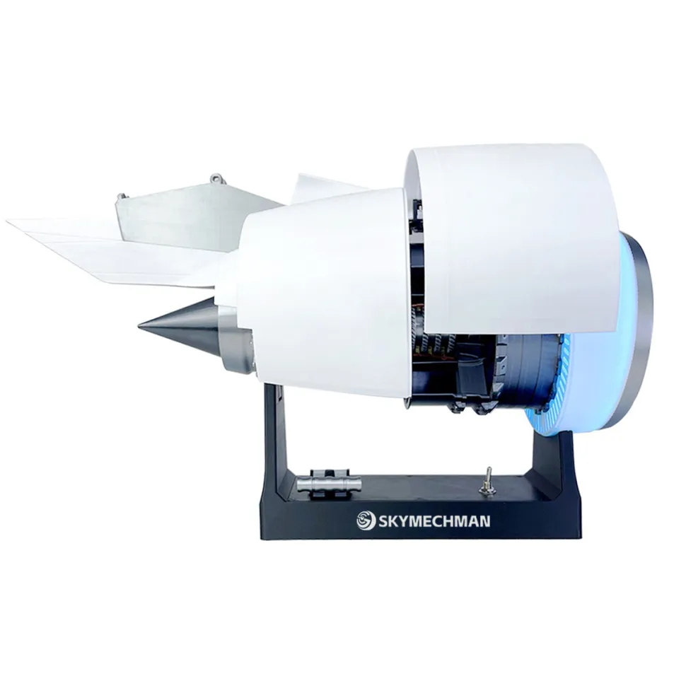 SKYMECHMAN 1/24 Scale A38X Turbofan Engine Model Kit - Build Your Own Turbofan Engine that Works