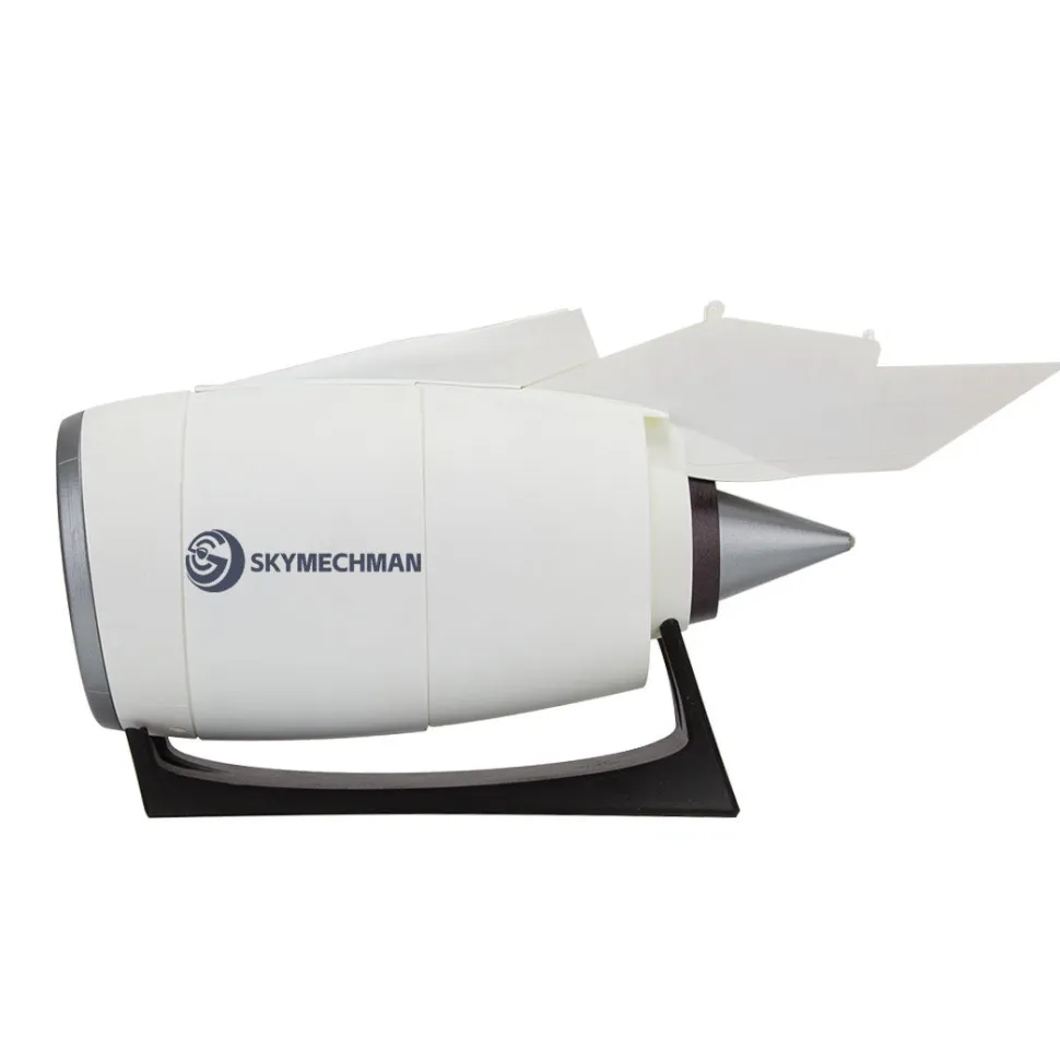 SKYMECH NTR-900 1/30 Turbofan Engine Model Kit - Build Your Own Turbofan Engine that Works - Working Jet Engine 150PCS
