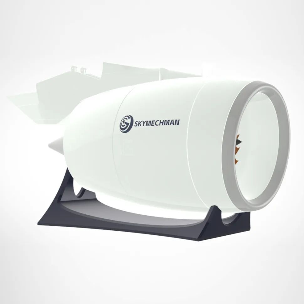 SKYMECH NTR-900 1/30 Turbofan Engine Model Kit - Build Your Own Turbofan Engine that Works - Working Jet Engine 150PCS