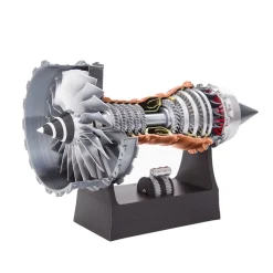 SKYMECH TR900 DIY Functional Turbofan Aero Aircraft Engine 3D Printed Assembly Model Dynamic KIT Version