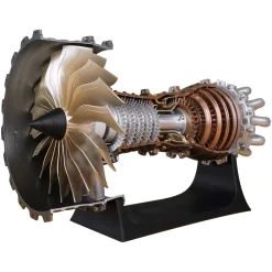SKYMECH Trent 900 Aircraft Engine Model Kit - Build Your Own Jet Engine - 1: 20 Scale Turbofan Engine Mechanical Science STEM Toy