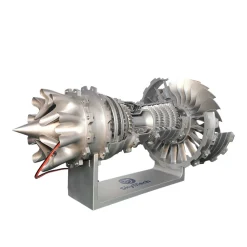 SKYMECH TRENT 900 Turbofan Engine Model Kit - Build Your Own Jet Engine that Works - Working Aircraft Engine Model Educational Toy