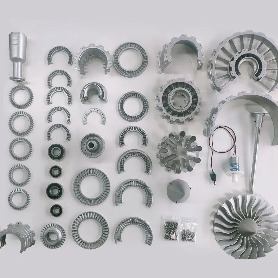 SKYMECH TRENT 900 Turbofan Engine Model Kit - Build Your Own Jet Engine that Works - Working Aircraft Engine Model Educational Toy