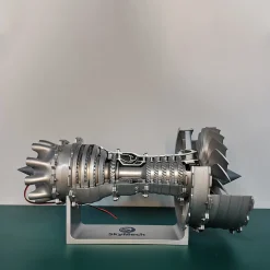 SKYMECH TRENT 900 Turbofan Engine Model Kit - Build Your Own Jet Engine that Works - Working Aircraft Engine Model Educational Toy