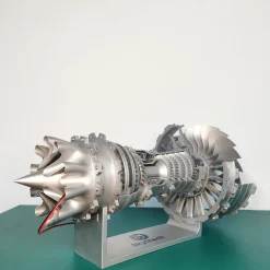 SKYMECH TRENT 900 Turbofan Engine Model Kit - Build Your Own Jet Engine that Works - Working Aircraft Engine Model Educational Toy