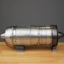 SKYMECH 1/3 Turbojet Engine Model Kit - Build Your Own Turbojet Engine that Works - WP-85 Turbojet DIY Aircraft Engine Model 100Pcs