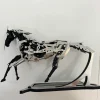 Solar Powered Mechanical Running Horse 3D Metal Puzzle Kit, DIY Steampunk Model Decor
