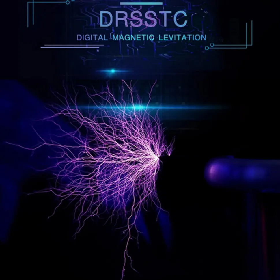 Solid State Music Tesla Coil Artificial Lightning Arc Plasma Loudspeaker