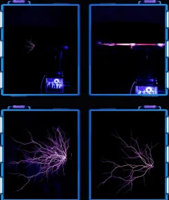 Solid State Music Tesla Coil Artificial Lightning Arc Plasma Loudspeaker