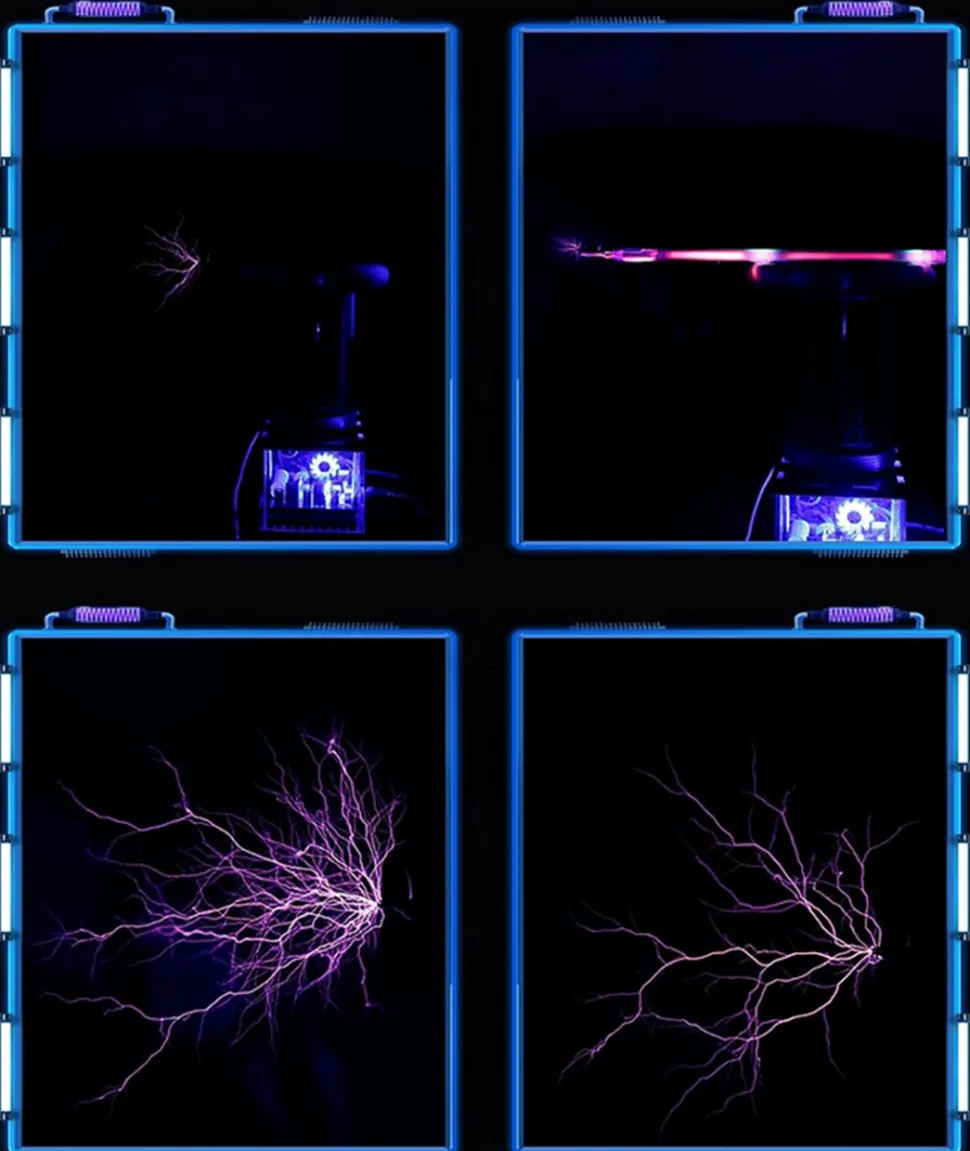 Solid State Music Tesla Coil Artificial Lightning Arc Plasma Loudspeaker