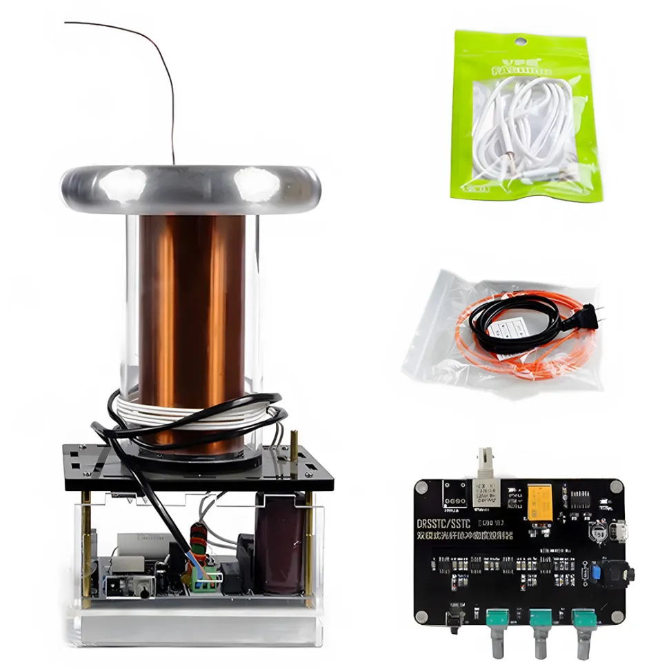 Solid State Music Tesla Coil Artificial Lightning Arc Plasma Loudspeaker