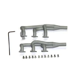 Split-Type Exhaust Pipe for HOWIN ENGINE L6-210 Engine Model