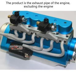 Split-Type Exhaust Pipe for HOWIN ENGINE L6-210 Engine Model