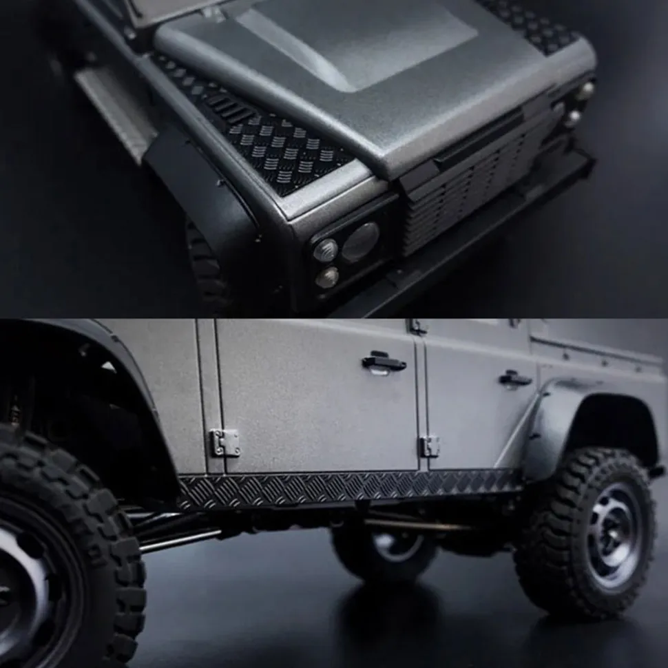 Stainless Steel Guard Plate OP Modified Parts for Capo CUB1 1:18 RC Off-road Vehicle Crawler(33ED3142193)