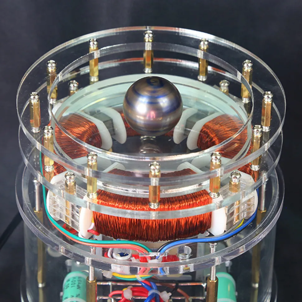 Stark Tesla's Egg of Columbus AC Motor Tesla Coil Motor Science Motor Model