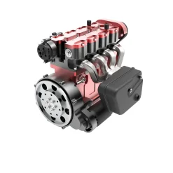 Starter Kit for ENJOMOR GS-L4 36cc DOHC L4 Engine Inline 4 Cylinder 4 Stroke Water-Cooled L4 RC Gasoline Engine Model