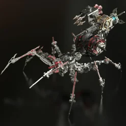 Steampunk Mechanical War Spider 3D Assembly Model Kit – Build Your Own Industrial Arachnid Artillery