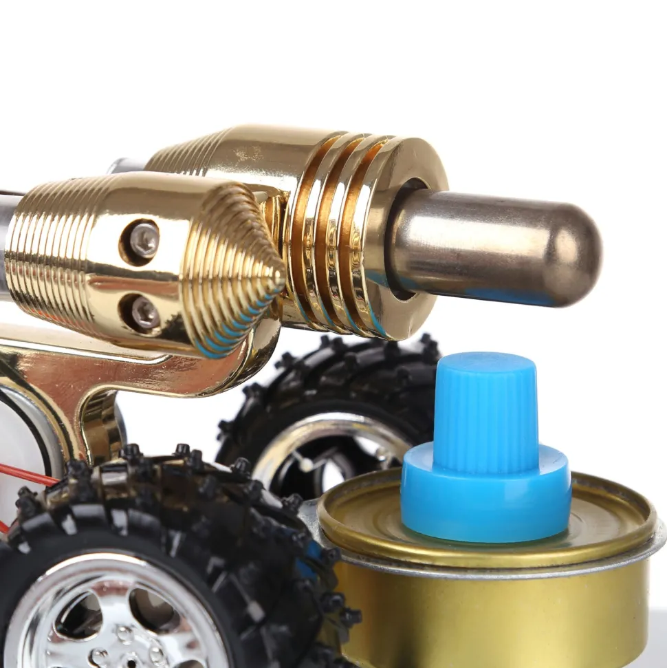 Stirling Engine Car Model Stirling Engine Vehicle Educational Toy STEM Engine Model Creative Gift