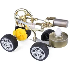 Stirling Engine Motor Driving Car Model Educational Toy