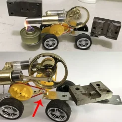 Stirling Engine Motor Driving Car Model Educational Toy