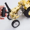 T16 Antique Roller Tractor Model with 1.6cc Mini Horizontal Air-cooled Single-cylinder Gasoline IC Engine