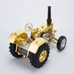 T16 Antique Roller Tractor Model with 1.6cc Mini Horizontal Air-cooled Single-cylinder Gasoline IC Engine