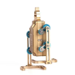 Teching Pedestrian Robot Engine Building Kit Full Metal Collection Gift - Enginediy