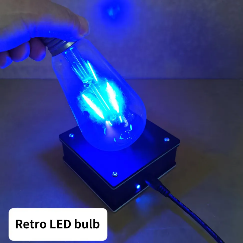Tesla Coil Wireless Lighting Device Educational Tech Gift