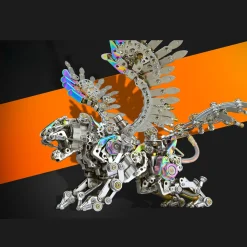 Tiger Wing 3D Metal Model Kit Accessories for Bengal Tiger, Saber-toothed Tiger