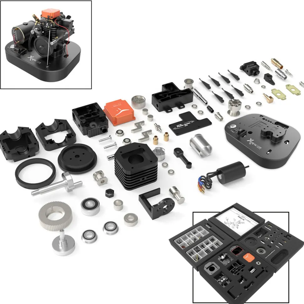 TOYAN Engine DIY RC Model Engine Kit - Build Your Own RC Engine that Works