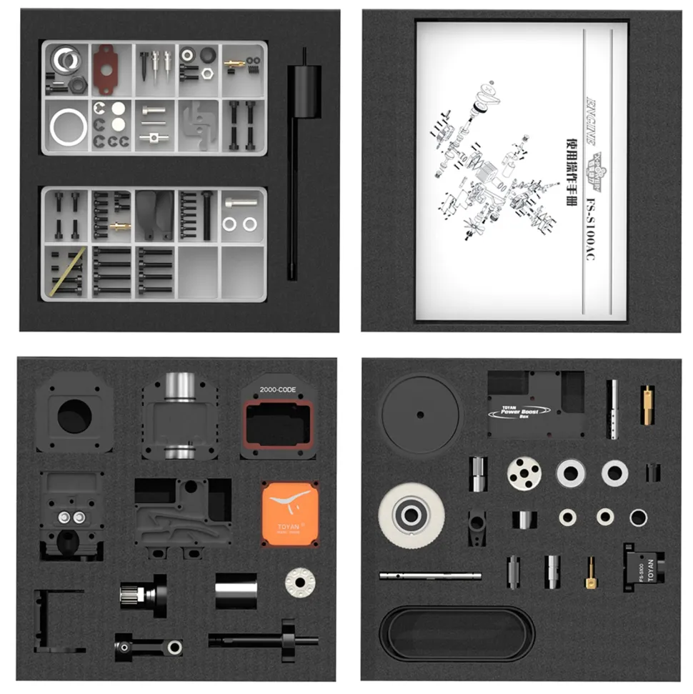 TOYAN Engine DIY RC Model Engine Kit - Build Your Own RC Engine that Works