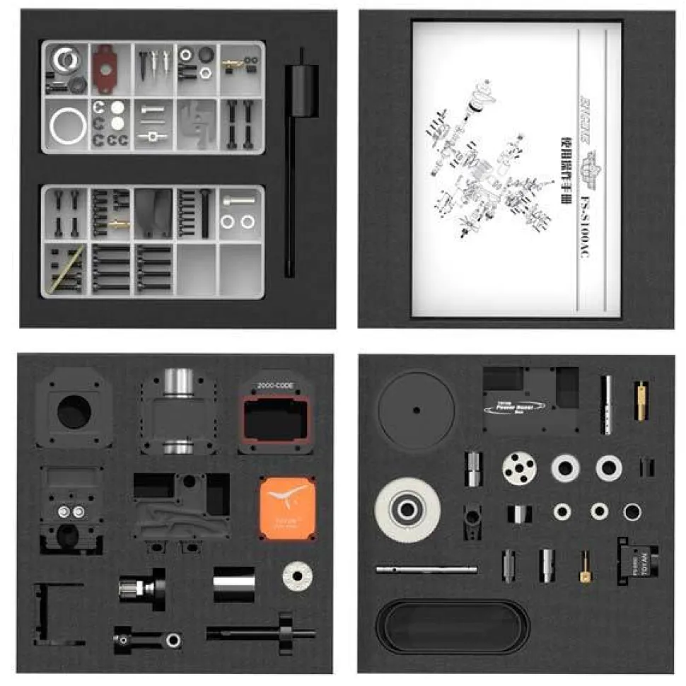 TOYAN Engine DIY 4 Stroke RC Model Engine Kit - Build Your Own RC Engine