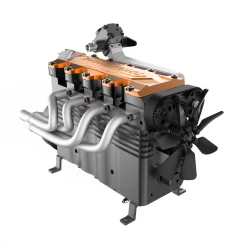 TOYAN Engine FS-L400G L4 14cc Inline 4 Cylinder Four-stroke Water-cooled Gasoline Engine Model - Kit Version