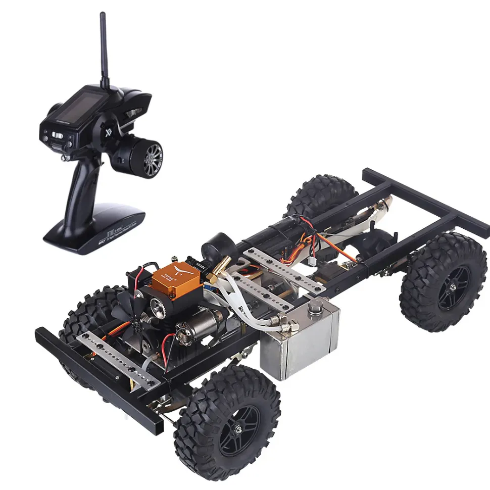 1/10 Toyan Engine install in RC Car Kit Set - Start Toyan Engine FS-S100 from Remote Controller